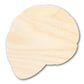 Unfinished Wood Shell Shape | DIY Craft Cutout | up to 46" DIY