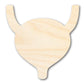Unfinished Wood Bladder Shape | DIY Craft Cutout | up to 46" DIY