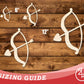 Unfinished Wood Heart Bow and Arrow Shape | DIY Craft Cutout | up to 46" DIY