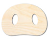 Unfinished Wood Pig Nose Shape | DIY Craft Cutout | up to 46" DIY