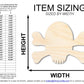 Unfinished Wood Skull and Bones Shape | DIY Craft Cutout | up to 46" DIY