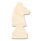 Unfinished Wood Knight Chess Piece Shape | DIY Craft Cutout | up to 46" DIY