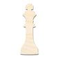 Unfinished Wood King Chess Piece Shape | DIY Craft Cutout | up to 46" DIY