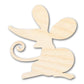 Unfinished Wood Cartoon Mouse Shape | DIY Craft Cutout | up to 46" DIY