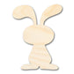 Unfinished Wood Cartoon Bunny Shape | DIY Craft Cutout | up to 46" DIY