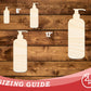 Unfinished Wood Lotion Bottle Shape | DIY Craft Cutout | up to 46" DIY