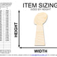 Unfinished Wood Football Trophy Shape | DIY Craft Cutout | up to 46" DIY