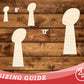 Unfinished Wood Football Trophy Shape | DIY Craft Cutout | up to 46" DIY
