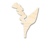 Unfinished Wood Lilly Of The Valley Shape | DIY Craft Cutout | up to 46" DIY
