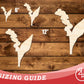 Unfinished Wood Lilly Of The Valley Shape | DIY Craft Cutout | up to 46" DIY