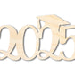 Unfinished Wood Cursive 2025 Shape | DIY Craft Cutout | up to 46" DIY