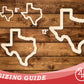 Unfinished Wood Texas Outline Shape | DIY Craft Cutout | up to 46" DIY
