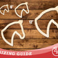 Unfinished Wood Horse Outline Shape | DIY Craft Cutout | up to 46" DIY