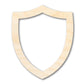 Unfinished Wood Shield Head Outline Shape | DIY Craft Cutout | up to 46" DIY