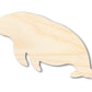 Unfinished Wood Chunky Manatee Shape | DIY Craft Cutout | up to 46" DIY