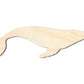 Unfinished Wood Hump Back Whale Shape | DIY Craft Cutout | up to 46" DIY