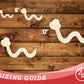 Unfinished Wood Balloon Snake Shape | DIY Craft Cutout | up to 46" DIY