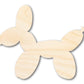 Unfinished Wood Balloon Dog Shape | DIY Craft Cutout | up to 46" DIY