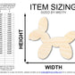 Unfinished Wood Balloon Dog Shape | DIY Craft Cutout | up to 46" DIY