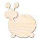 Unfinished Wood Balloon Snail Shape | DIY Craft Cutout | up to 46" DIY
