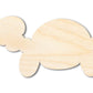 Unfinished Wood Balloon Turtle Shape | DIY Craft Cutout | up to 46" DIY