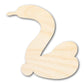 Unfinished Wood Balloon Swan Shape | DIY Craft Cutout | up to 46" DIY