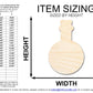 Unfinished Wood Spooky Potion Shape | DIY Craft Cutout | up to 46" DIY