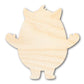 Unfinished Wood Cute Yeti Shape | DIY Craft Cutout | up to 46" DIY