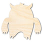 Unfinished Wood Angry Monster Shape | DIY Craft Cutout | up to 46" DIY