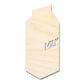 Unfinished Wood Milk Carton Shape | DIY Craft Cutout | up to 46" DIY