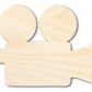 Unfinished Wood Film Camera Shape | DIY Craft Cutout | up to 46" DIY