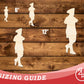 Unfinished Wood War Piper Shape | DIY Craft Cutout | up to 46" DIY