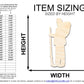 Unfinished Wood War Soldier Shape | DIY Craft Cutout | up to 46" DIY