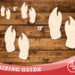 Unfinished Wood Crab Claw Shape | DIY Craft Cutout | up to 46" DIY