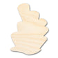 Unfinished Wood Coral Shape | DIY Craft Cutout | up to 46" DIY