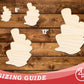 Unfinished Wood Coral Shape | DIY Craft Cutout | up to 46" DIY