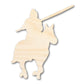 Unfinished Wood Knight Shape | DIY Craft Cutout | up to 46" DIY