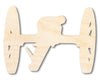Unfinished Wood Revolutionary Cannon Shape | DIY Craft Cutout | up to 46" DIY