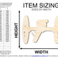 Unfinished Wood Revolutionary Cannon Shape | DIY Craft Cutout | up to 46" DIY