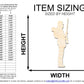Unfinished Wood Soldier With Rifle Shape | DIY Craft Cutout | up to 46" DIY