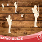 Unfinished Wood Soldier With Rifle Shape | DIY Craft Cutout | up to 46" DIY