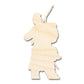 Unfinished Wood Aiming Soldier Shape | DIY Craft Cutout | up to 46" DIY