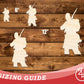 Unfinished Wood Aiming Soldier Shape | DIY Craft Cutout | up to 46" DIY