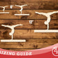 Unfinished Wood Gymnast Balance Beam Shape | DIY Craft Cutout | up to 46" DIY