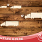 Unfinished Wood Semi Truck Shape | DIY Craft Cutout | up to 46" DIY