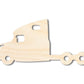 Unfinished Wood Large Truck Shape | DIY Craft Cutout | up to 46" DIY