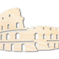 Unfinished Wood Colosseum Shape | DIY Craft Cutout | up to 46" DIY