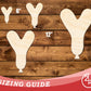 Unfinished Wood Balloon Letter Y Shape | DIY Craft Cutout | up to 46" DIY