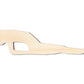 Unfinished Wood Yoga Fish Pose Shape | DIY Craft Cutout | up to 46" DIY