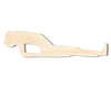 Unfinished Wood Yoga Fish Pose Shape | DIY Craft Cutout | up to 46" DIY
